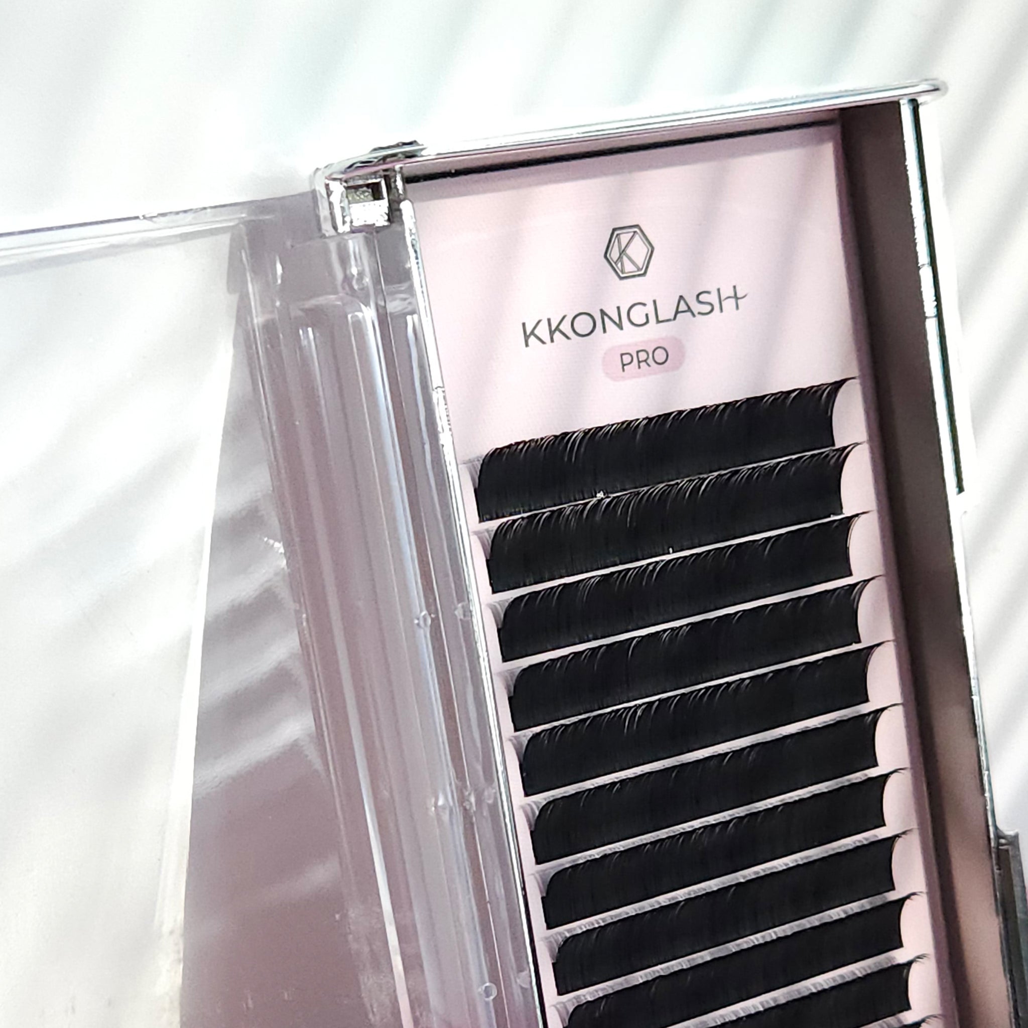 KKONGLASH PRO(プロ用) FLAT(12 本/C カール 12、J カール 6、JC カール 12)